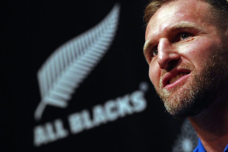 Kieran Read during a press conference